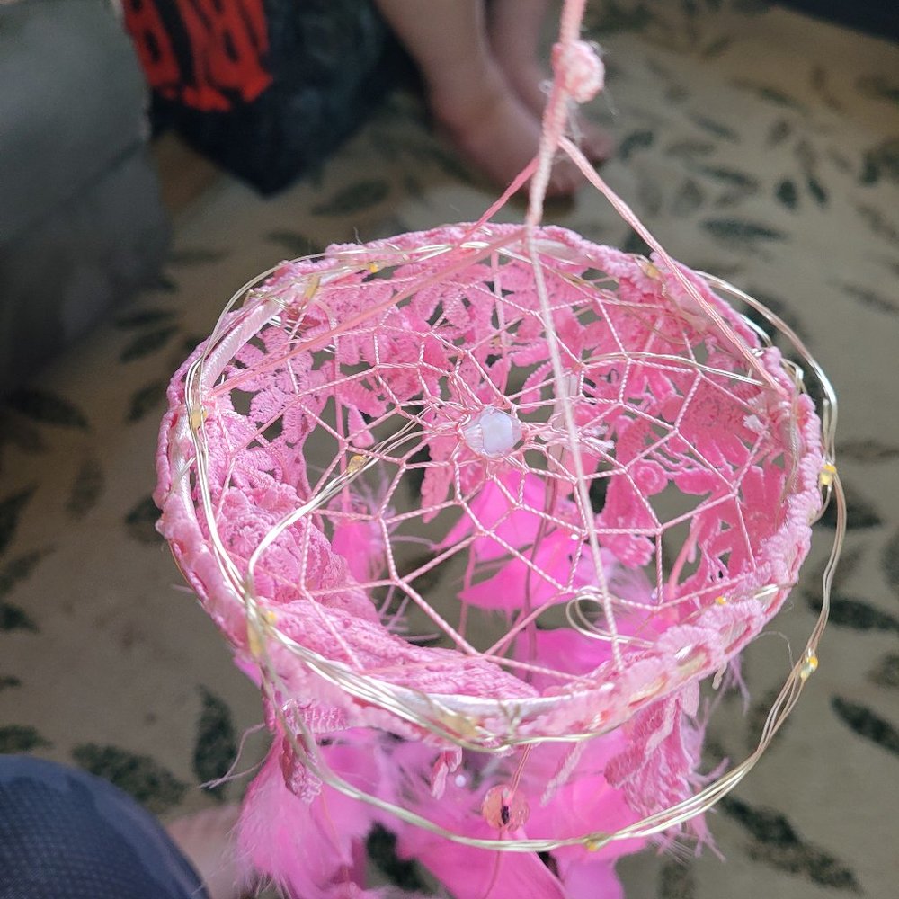 Pink Dream Catcher